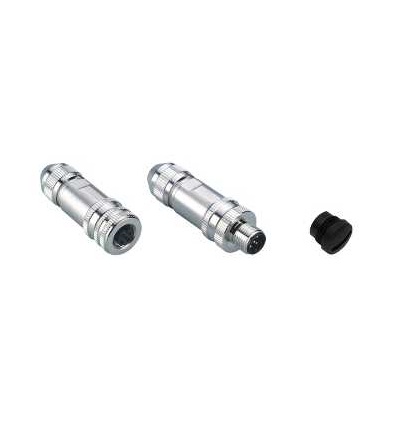 VW3L5F000 Sada konektorů CANopen/RS485, 1 samec, 1 samice konektor M12+matice M12, Schneider Electric