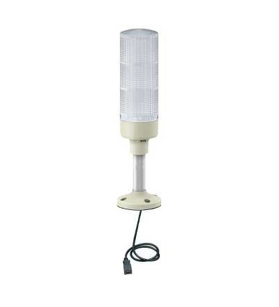 XVGU3SHAV Signální sloup sestavený a předzapoj.- vícebarevný s USB-? 60-100mm podstavec, Schneider Electric