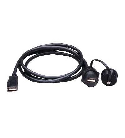 XB5SFFUSBEXT Prodlužovací kabel s ? 22mm, samec/samice, Schneider Electric