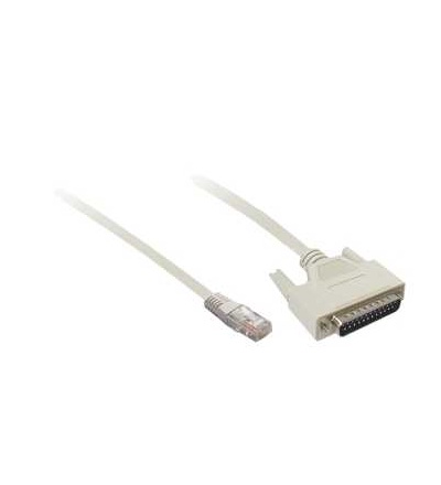XPSMCSCY Modbus sériový propoj. kabel, 1 RJ45/1 SUB, D 25, 0,3m, Schneider Electric