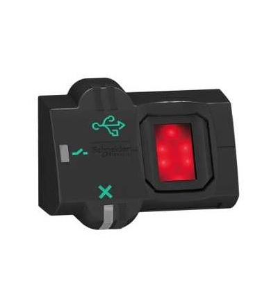 XB5S3B2L2 USB snímač otisků prstů XB5S ? 22mm, USB com-2 pol.- pevné- 1 předpřipoj. kabel, Schneider Electric