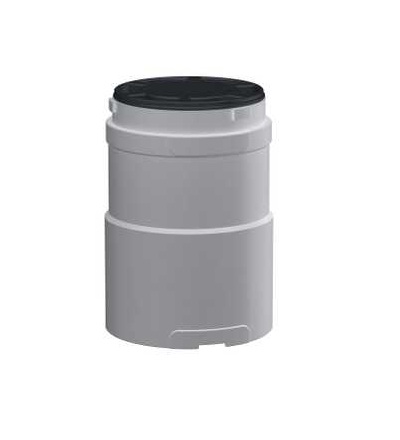 XVUC21BQ Objímka s horním krytem 24 V AC/DC, stříbrná, Schneider Electric