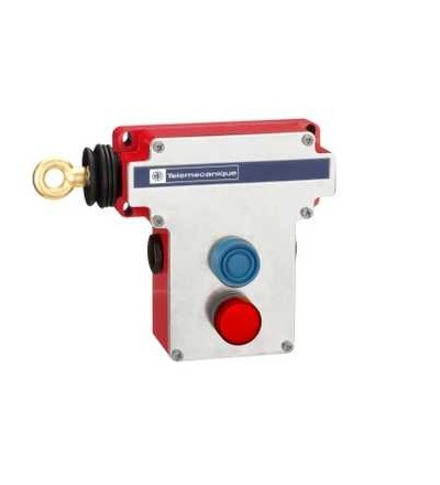 XY2CE2A296H7 Spínač nouz.zastav.ovl.lankem XY2CE-strana LH-2V+2Z-signálka 130V-kryté tlačítko, Schneider Electric