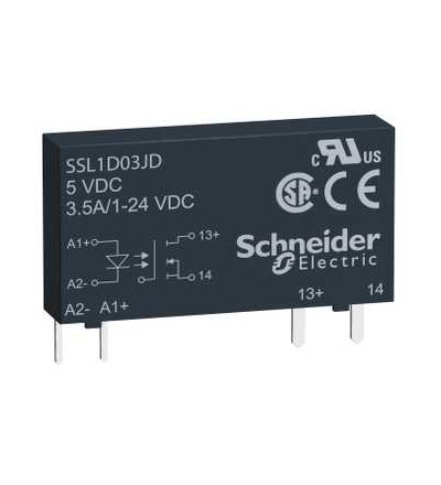 SSL1D03BD 1fázové SSR 24 V DC 3,5 A 24 VDC, Schneider Electric