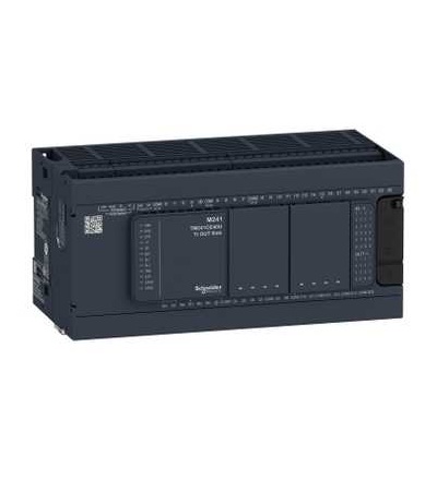 TM241C40R PLC Modicon M241 40 IO relé, Schneider Electric