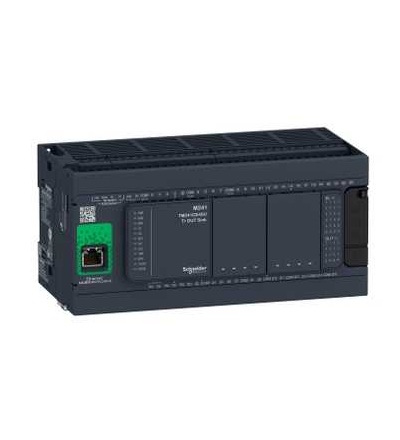TM241CE40R PLC Modicon M241 40 IO relé Ethernet, Schneider Electric
