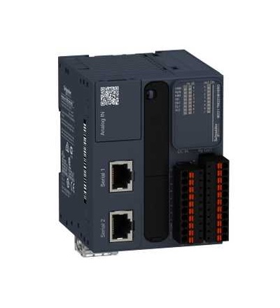 TM221M16RG PLC Modicon M221 16 IO relé, pružinové svorky, Schneider Electric