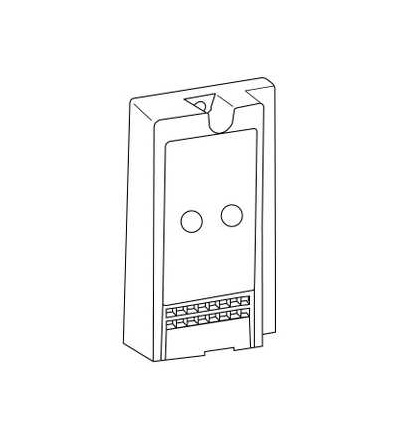 XMLZZ024 Indikační modul 2 LED s krytem, 24/48 V AC/DC, pro tlakový spínač XML, Schneider Electric