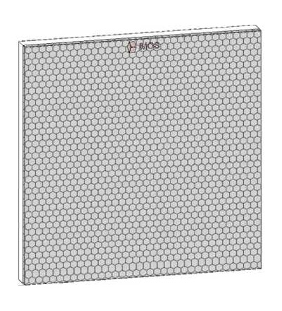 XUZC100 Příslušenství pro čidlo, odrazka, 100X100mm, Schneider Electric
