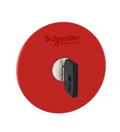 ZB4BS96412 Red ? 60 Emergency stop, switching off head ? 22 trigger and latching key release, Schneider Electric