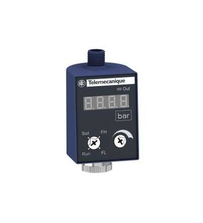 ZMLPA1P2SW Displej a spínač ZMLP, 24VDC, 4..20mA, PNP, okno, M12, Schneider Electric