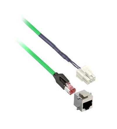 VW3L1T000R30 Commissioning cable for Lexium ILA,ILE,ILS for connection to pc with adapter, Schneider Electric