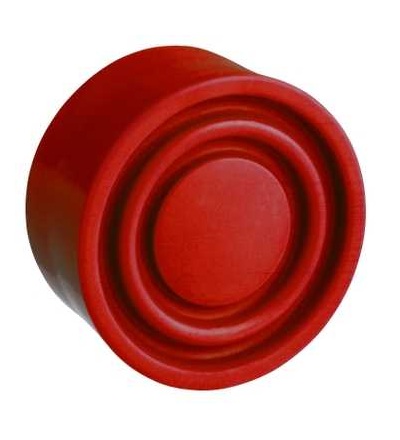 ZBP014 Red boot for circular flush pushbutton ? 22, Schneider Electric