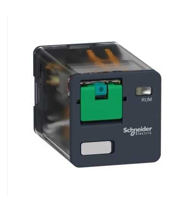 RUMC31ND Universal plug-in relay, Zelio RUM, 3 C/O, 60 V DC, 10A, Schneider Electric