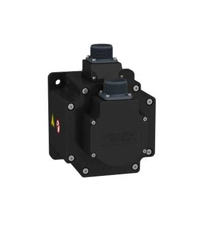 BCH2MM2023CF6C BCH2 motor 130mm 2000W with oil seal with key 20-bit enc. brake straight con., Schneider Electric