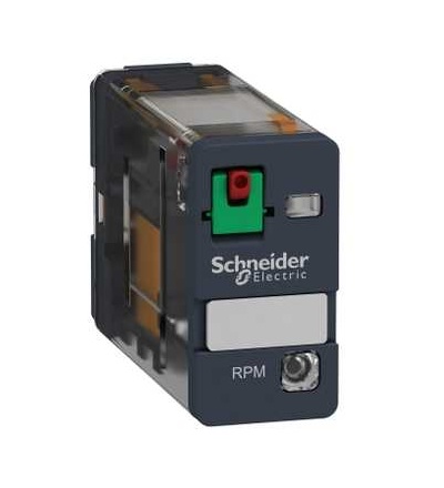 RPM12B7 Výkonové paticové relé, Zelio RPM, 1V/Z, 24 V AC, 15A, s LED, Schneider Electric