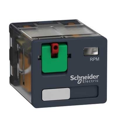 RPM31F7 Výkonové paticové relé, Zelio RPM, 3 V/Z, 120 V AC, 15A, Schneider Electric
