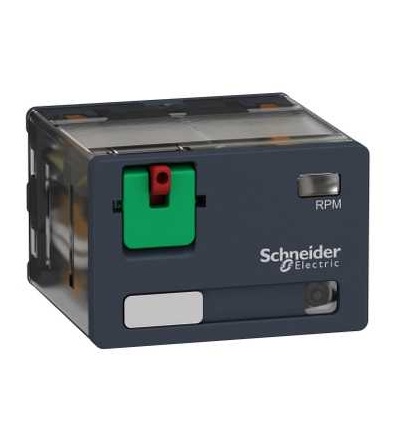 RPM42F7 Výkonové paticové relé, Zelio RPM, 4 V/Z, 120 V AC, 15A, s LED, Schneider Electric