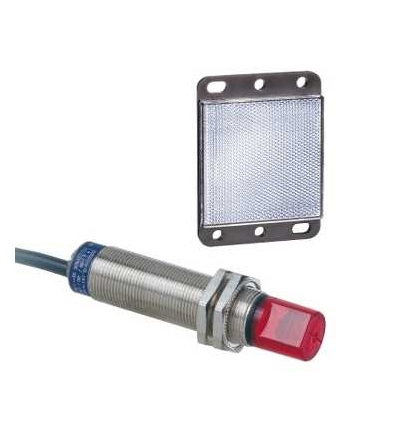 XU1N18PP341WL5 Fotoelektrické čidlo, XU1, reflexní, 90°, Sn4m, 12..24VDC, kabel 5m, Schneider Electric