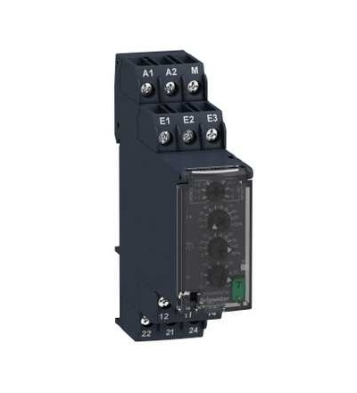 RM22JA31MR Kontrolní relé, nad/podproud, 4 mA…1 A, 2 CO, 8A, 24…240V, Schneider Electric