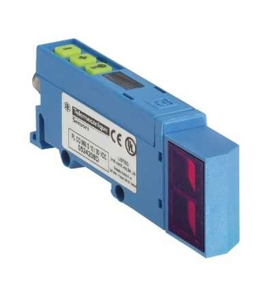 XUYPLCO966S Fotoelektrické čidlo, XUY, difusní, osový učící, Sn 50cm, 12..24VDC, 2m, Schneider Electric