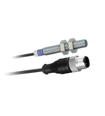 XS508BSCAL08M12 Indukční čidlo XS5 M8, L33mm, nerez, Sn1,5mm, 12..24VDC, M12, Schneider Electric
