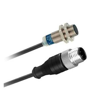 XS512B1DAL08U78 Indukční čidlo XS5 M12, L53mm, mosaz, Sn2mm, 12..48VDC, 7/8