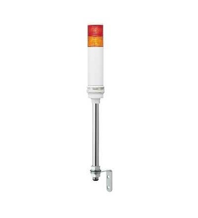 XVC6B25S Signální sloup 60mm 24 V bzučák, trvalé/blikající LED, oranžová/červená, Schneider Electric