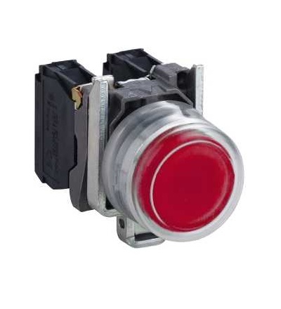 XB4BP42EX červené tlač. ? 22, s návratem, 1 V, ATEX, Schneider Electric