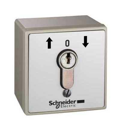 XAPS11431N Vandal resistant surface mounted control station, XAP-S, lock, Schneider Electric