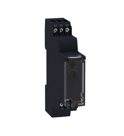 RE17RCMU Modul.čas.relé-zpož.sepnutí, 1 s..100 h, 24..240 V AC, 1 ZV, Schneider Electric