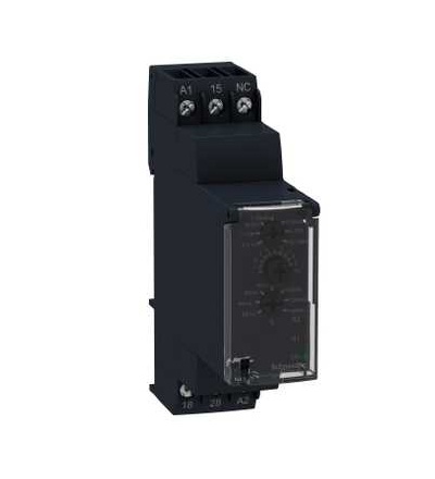 RE22R1QMU Časové relé, star-delta - 24V DC/24..240 V AC - 1 C/O, Schneider Electric
