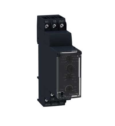 RE22R2MMW Časové relé, multifunkční - 12..240 V AC/DC - 2 C/O, Schneider Electric