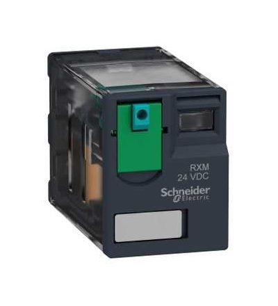 RXM2AB1JD Miniaturní paticové relé, Zelio RXM, 2 V/Z, 12 V DC, 12A, Schneider Electric