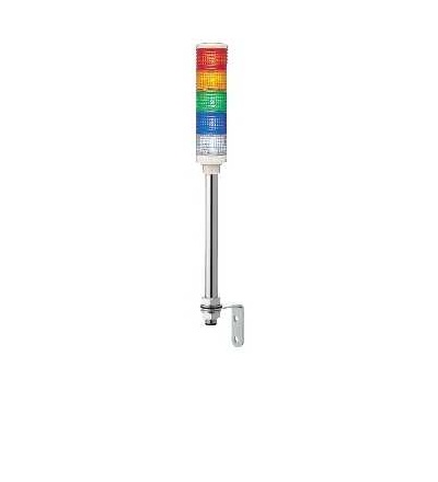 XVC6B5 Signální sloup 60mm 24 V trvalý LED, čirá/modrá/zelená/oranžová/červená, Schneider Electric