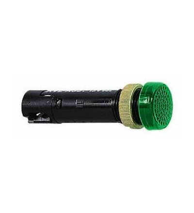 XVLA323 Signálka O12, IP40/IP65, zelená, zahrnuta LED, 12V, oka, Schneider Electric