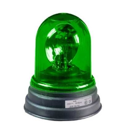 XVR1G03 Rotační maják XVR, ? 165, zelená, 25 W, 120 V AC, Schneider Electric
