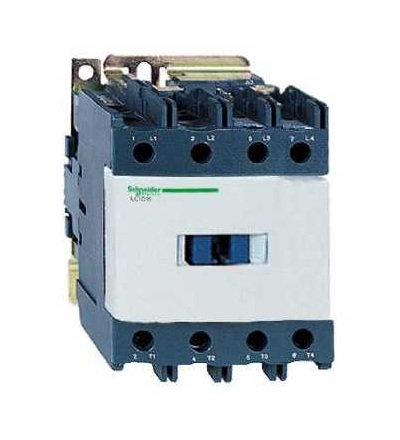 LP1D80004BD TeSys D stykač, 4p(4Z), AC-1, ? 440 V 125A, 24 V DC cívka, Schneider Electric