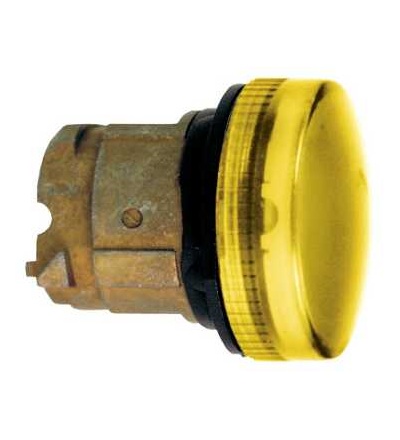 ZB4BV053S Oranžový signální hlavice ? 22 grooved lens pro integ. LED, Schneider Electric