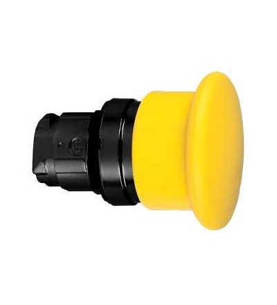 ZB4BC57 Ovládací hlavice s hřibovým knoflíkem, ? 40 mm, žlutá, Schneider Electric