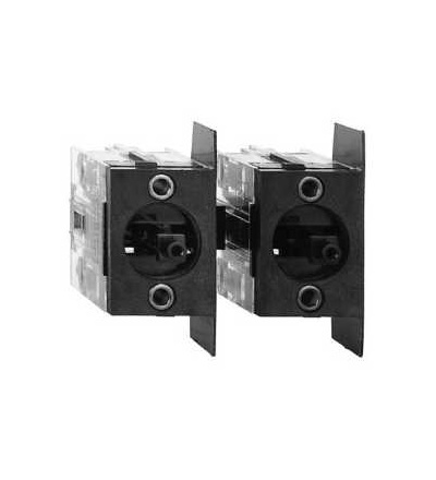 XEND1611 Kontaktní blok s návratem, 2Z, čelní montáž, 30mm střed, Schneider Electric