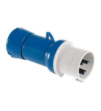 PKE16M423 Pratika průmyslová vidlice, přímá, 16A, 2p+E, 200..250 V AC, IP 44, Schneider Electric