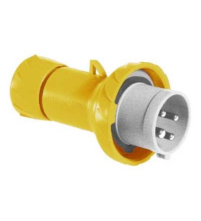 PKE16M714 Pratika průmyslová vidlice, přímá, 16A, 3p+E, 100...130 V AC, IP67, Schneider Electric