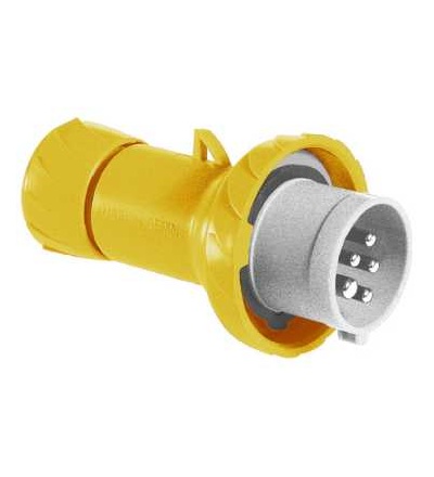 PKE16M715 Pratika průmyslová vidlice, přímá, 16A, 3p+N+E, 100..130 V AC, IP 67, Schneider Electric