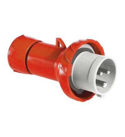 PKE16M733 Pratika průmyslová vidlice, přímá, 16A, 2p+E, 380..415 V AC, IP 67, Schneider Electric