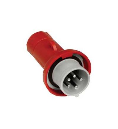PKE16M735 Pratika průmyslová vidlice, přímá, 16A, 3p+N+E, 380..415 V AC, IP 67, Schneider Electric