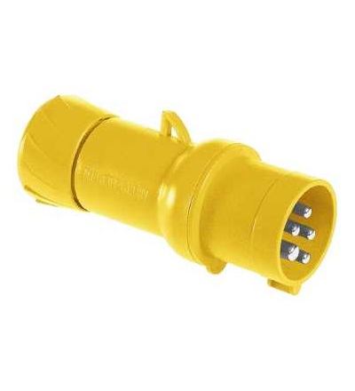 PKX16M415 Pratika průmyslová vidlice, přímá, 16A, 3p+N+E, 100...130 V AC, IP44, Schneider Electric