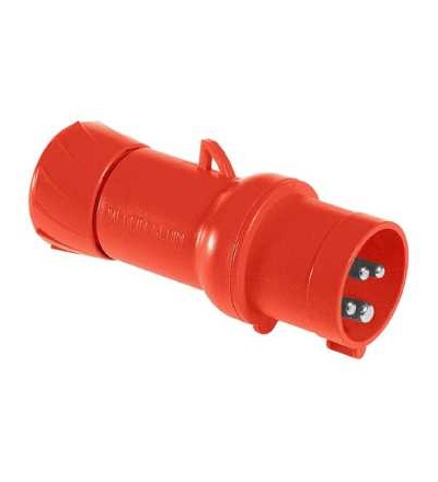 PKX32M434 Pratika průmyslová vidlice, přímá, 32A, 3p+E, 380..415 V AC, IP 44, Schneider Electric