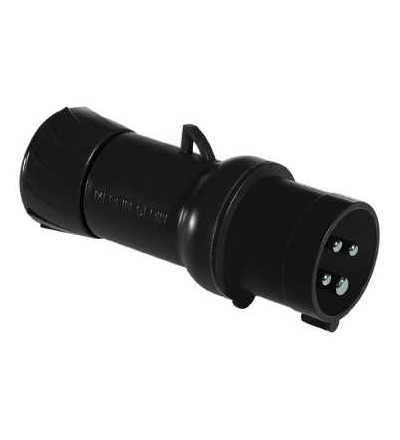 PKX32M444 Pratika průmyslová vidlice, přímá, 32A, 3p+E, 480...500 V AC, IP44, Schneider Electric