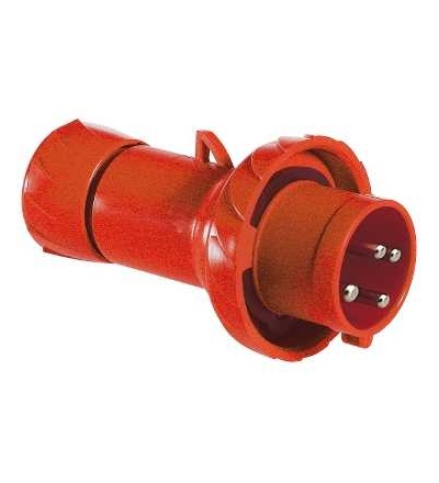 PKX16M734 Pratika průmyslová vidlice, přímá, 16A, 3p+E, 380..415 V AC, IP 67, Schneider Electric